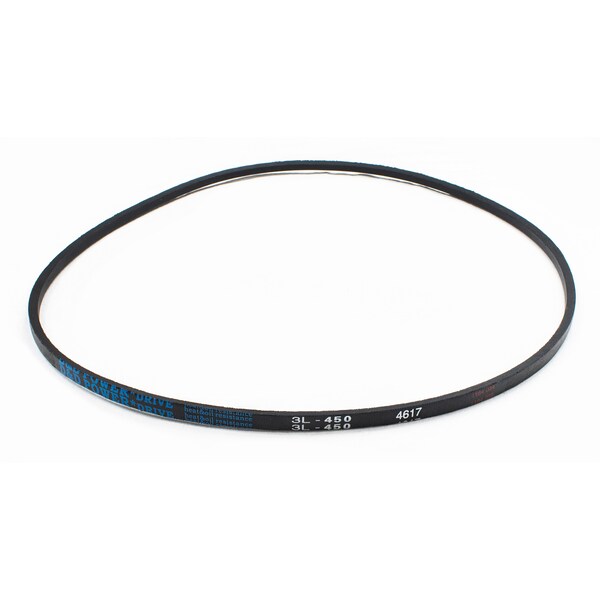 D&D 3L450 FHP V-Belt, 45 in Outside Length, 3/8 in Top Width, 7/32 in Thickness, 1 Ribs 3L450 - main